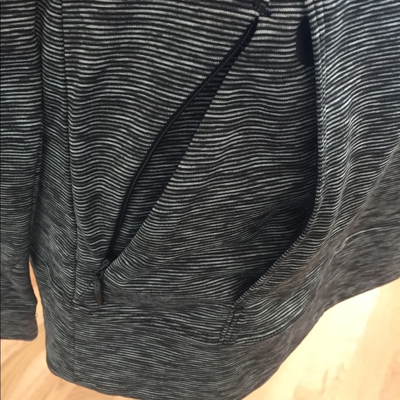 Athleta hoodie black white striped - Picture 12 of 16